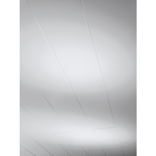 Bild von PARADOR Dekorpaneele »Novara«, weiß seidenmatt, Holzwerkstoff, Stärke: 10 mm - weiss
