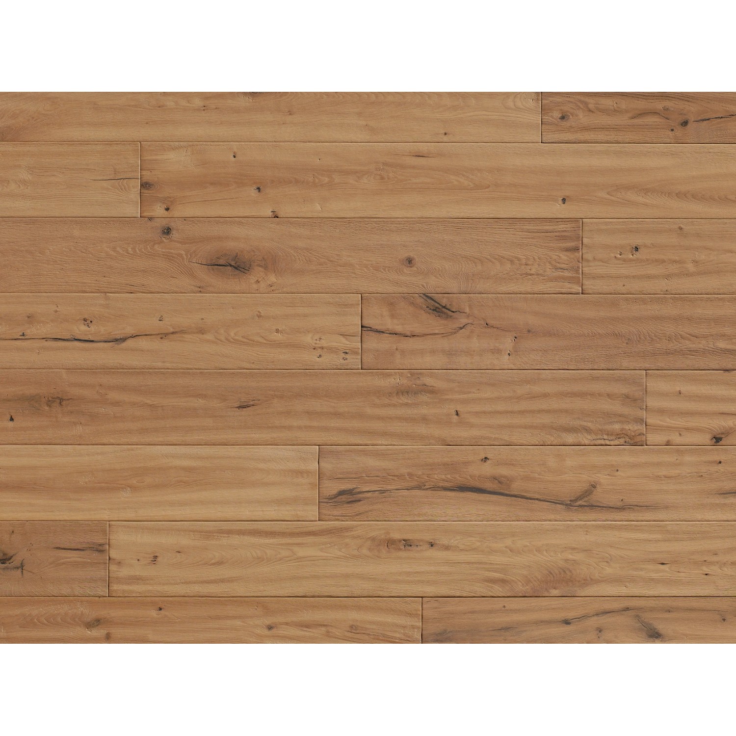 Bild von Parador Parkettmuster Trendtime 8 Classic Eiche Weiß handscraped naturgeölt Plus