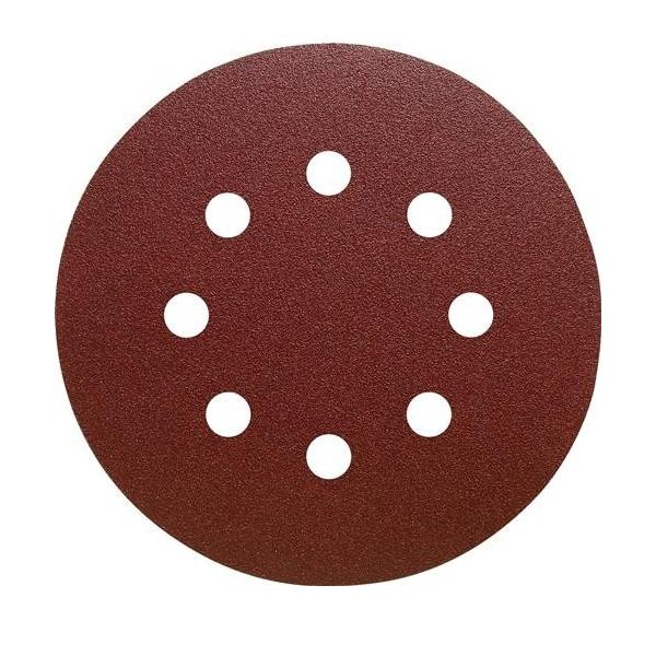 Bild von Klingpsor 89495 - PS 22 K Schleifscheibe mit Papierunterlage, selbstbefestigend, ⌀125 - Korn 180, 50 Stück