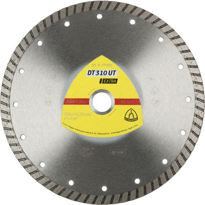 Bild von Klingspor DT 310 UT Diamanttrennscheiben 230 x 2,5 x 22,23 mm 2,5 x 10 mm geschlossener Rand Turbo