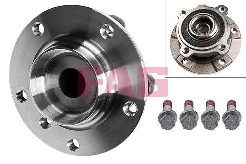 Bild von FAG Radlagersatz Foto entspricht Lieferumfang 713 6670 70 Radlager,Radlager & Radlagersatz BMW,VAUXHALL,5 Limousine (E60),5 Touring (E61)