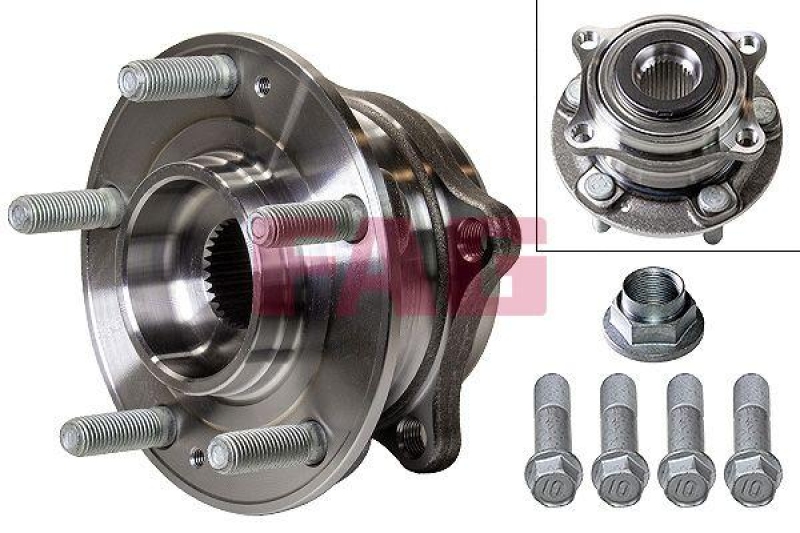 Bild von FAG Radlagersatz vorne rechts links Foto entspricht Lieferumfang 139,3mm für HYUNDAI KIA 51750C1000 51750-C1000 713 6268 70