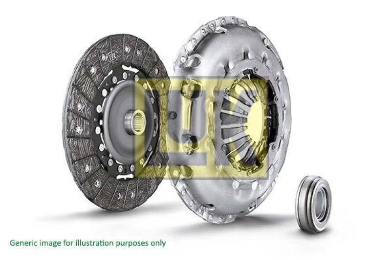 Bild von LuK 619 3171 00 Kupplungssatz mit Ausrücklager 190 FIAT: Doblo II Estate, Grande Punto Hatchback