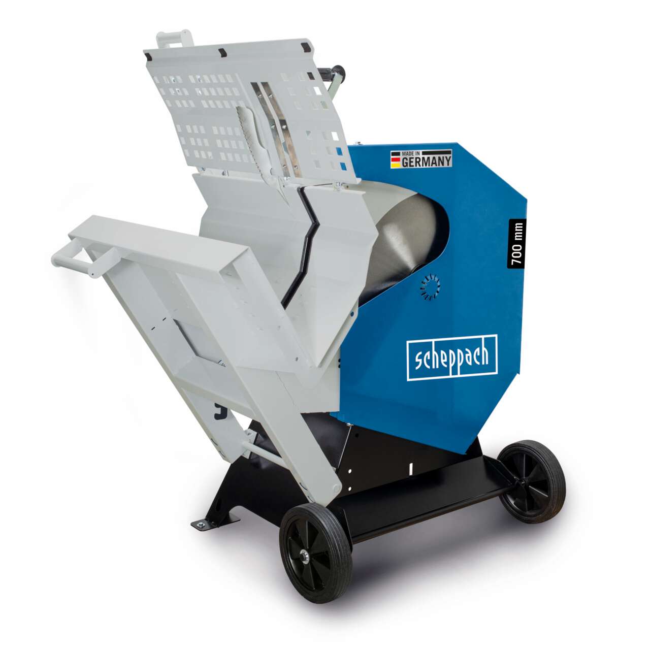 Bild von scheppach Wippsäge Wippkreissäge WOX D700SL - inkl. HW Sägeblatt und Wippenverlängerung | 400V | 5,2 kW | 700mm Sägeblatt