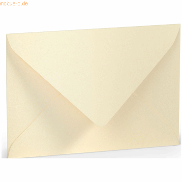 Bild von 50 x Paperado Briefumschlag C6 Nassklebung candle light