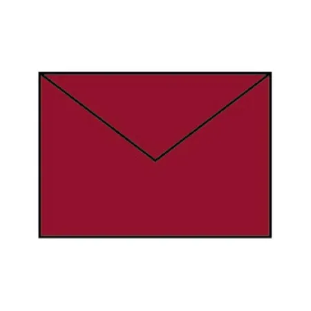 Bild von Magni, Briefumschlag, 220720572 - Coloretti Briefumschläge, 80 g/m², DIN B6, rosso, 5 Stück (B6, 5 x)