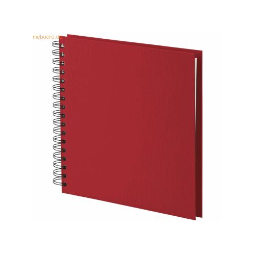 Bild von Fotoalbum Whire-O 60 Seiten in Rot/Offwhite