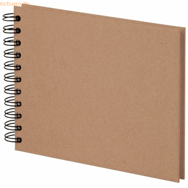 Bild von 3 x S.O.H.O. Fotoalbum Whire-O 40 Seiten 195x145mm kraft/offwhite