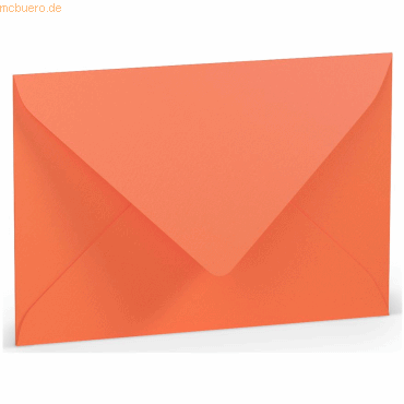 Bild von 10 x Paperado Briefumschläge C6 Seidenfutter Nassklebung VE=5 Stück Co
