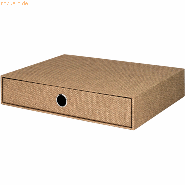 Bild von 3 x S.O.H.O. Schubladenbox Hazelnut A4
