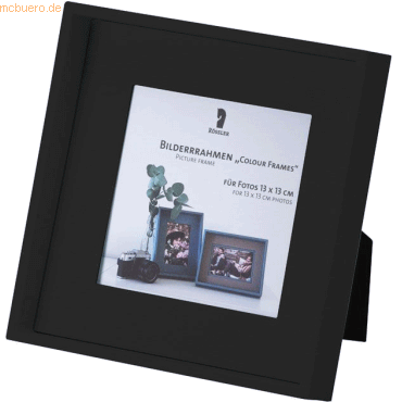 Bild von 4 x S.O.H.O. Bilderrahmen Colour Frames Schwarz für 13x13 cm