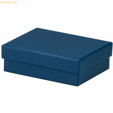 Bild von 3 x Rössler Geschenkverpackung Boxline 96x128x40mm Navy