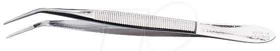 Bild von Donau Elektronik Pinzette Technische Pinzette, gebogen, 160mm