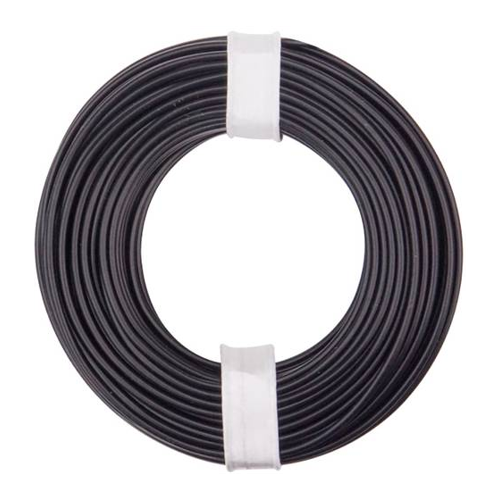 Bild von Donau Elektronik 125-011 Litze 1 x 0.25mm² Schwarz 10m