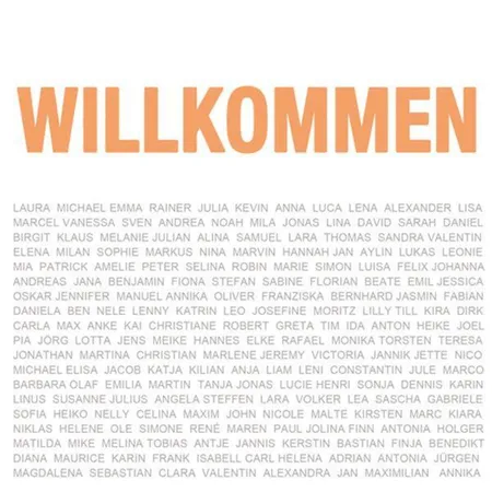 Bild von Braun & Company Servietten Alle Willkommen, 20 Stück