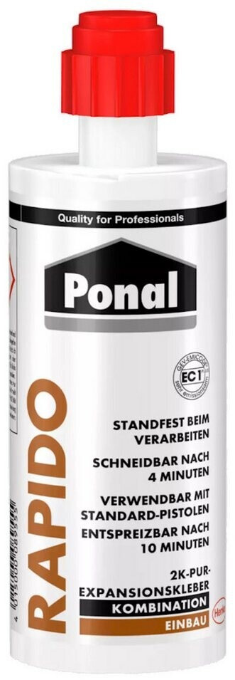 Bild von 10 Stk. Ponal 2K-Expansionskleber Rapido 165g Kartusche PNR10 / 96458