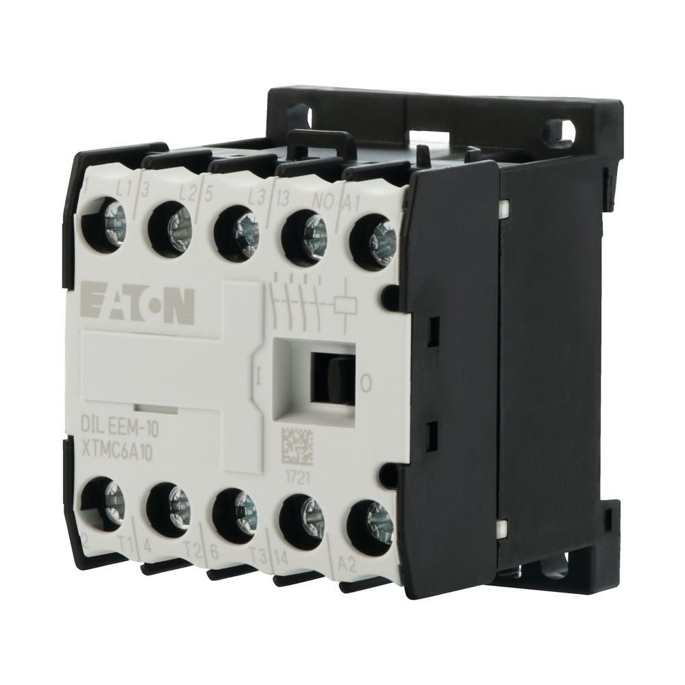 Bild von Eaton DILEEM-10(230V50HZ,240V60HZ) - Schwarz - Weiß - IEC/EN 60947-4-1, UL 508, CSA-C22.2 No. 14-05, CE - 690 V - 50/60 Hz - 170 g - -25 - 50 °C (051608)