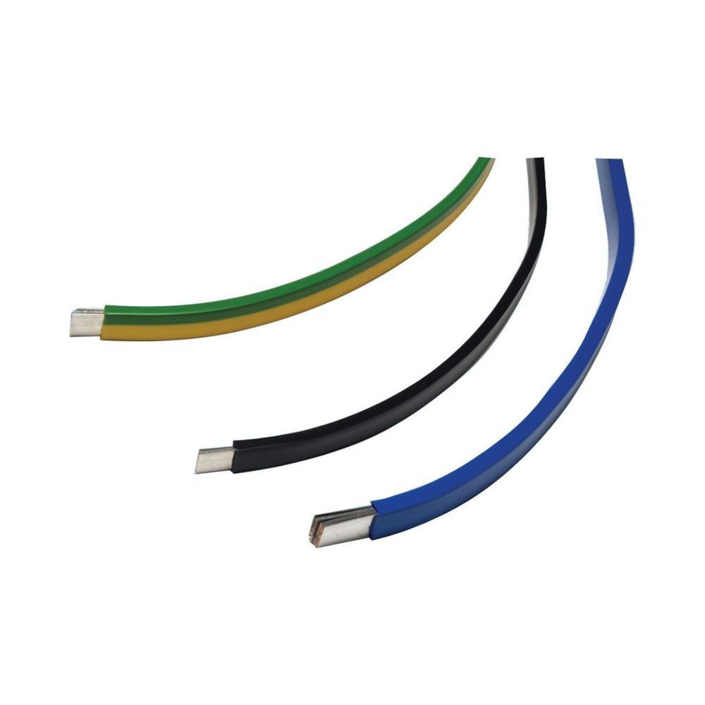 Bild von Eaton Electric GmbH Kupferband verz. 250A CU-BAND6X16X0.8-BK, Kabel Zubehör, Schwarz