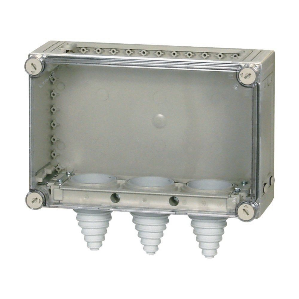 Bild von Eaton MOE KST43-125 VerteilergehÃ¤use 375x250mm T=125mm IP65, Elektronikzubehör + Gehäuse, Grau