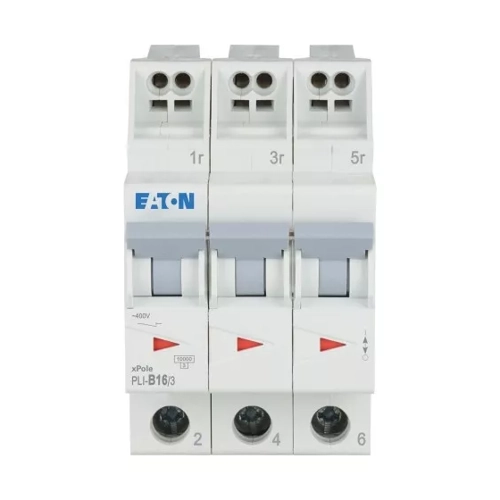 Bild von Eaton Leitungsschutzschalter B 16A, 3p Steckkl. PLI-B16/3 - 101314