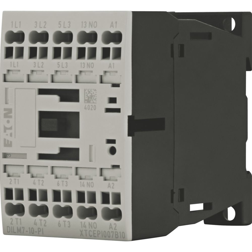 Bild von Eaton DILM7-10(24VDC)-PI Leistungsschütz 3 Schließer 170 A 1 St. (199223)