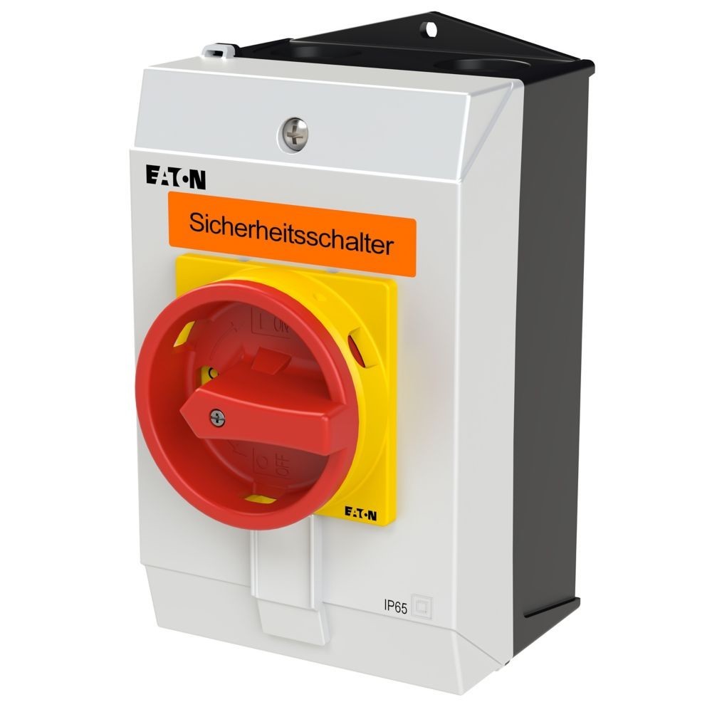 Bild von Eaton Trennschalter 3P+N-polig 25A SMD Rot IP 65 11kW 690V ac Schließer/Öffner