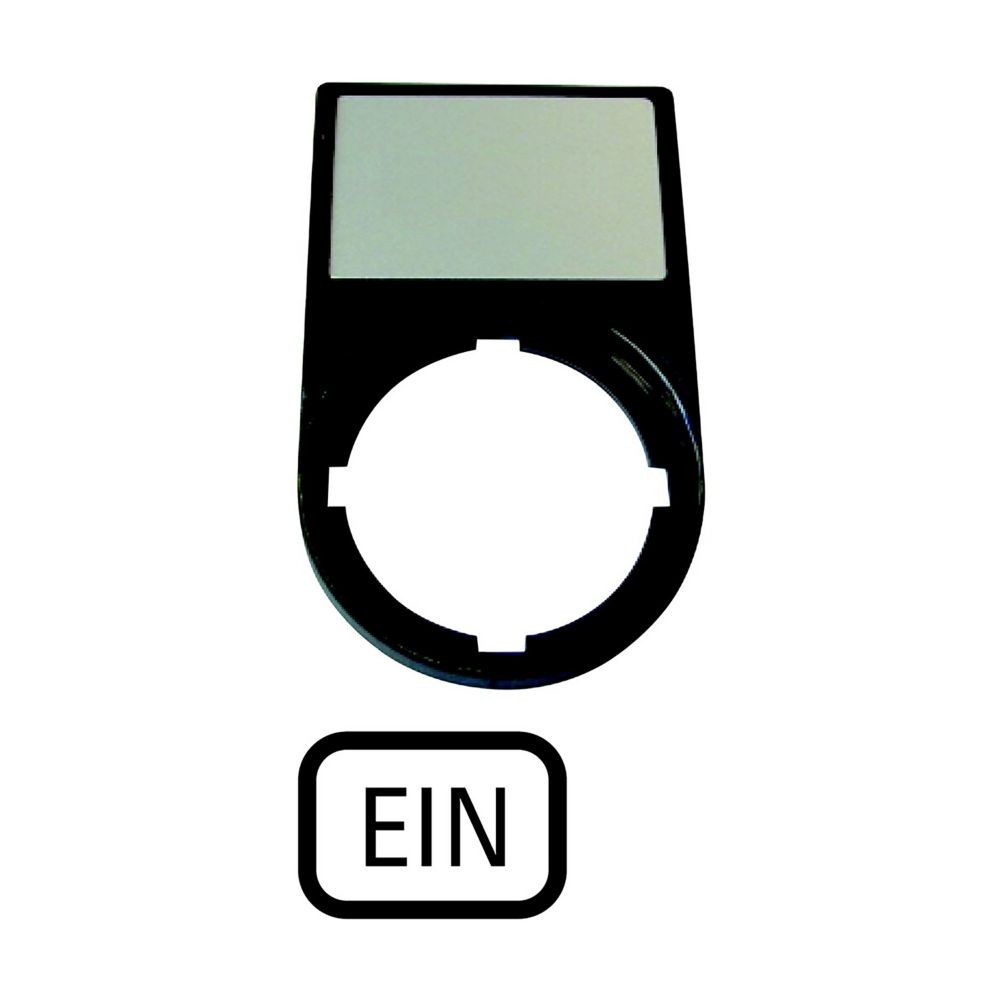 Bild von Eaton Tastenzusatzschildträger (RJ45 Stecker und Zubehör), Kabel Zubehör, Schwarz