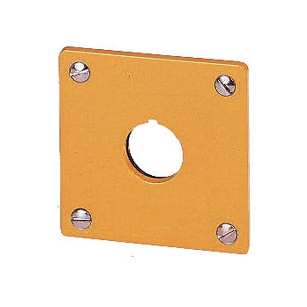 Bild von Eaton M22-EY1 - Montageplatte - Gelb - Aluminium - IP65 - 72 mm - 72 mm (216542)