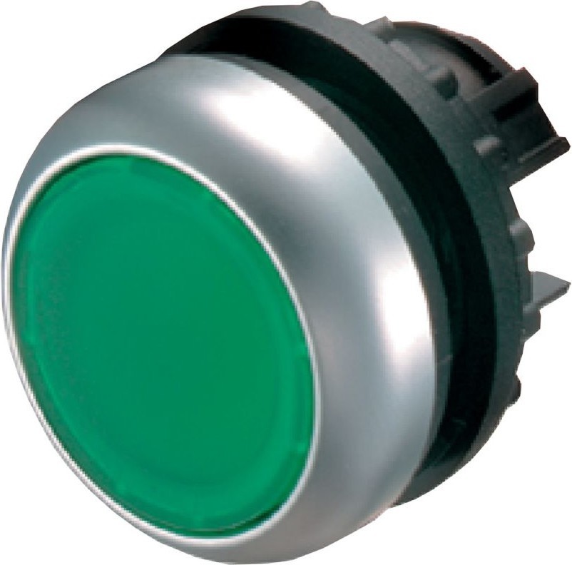 Bild von Moeller Drucktaster Front 1f gn Ø22,5mm rnd IP67 22x6mm Tastend (M22-D-G)