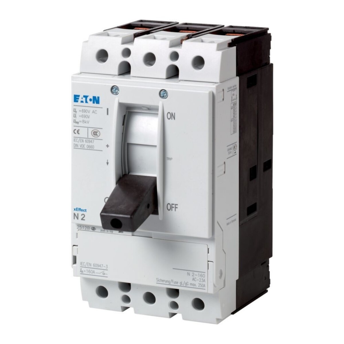 Bild von Eaton, Systemstromversorgung, Lasttrennschalter PN2-160 160A 3-polig