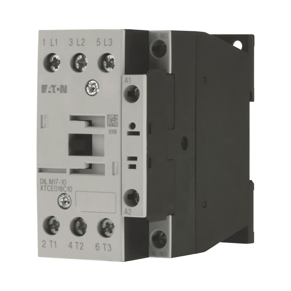 Bild von Eaton DILM17-10 24V50/60Hz 277008 Leistungs-schütz 3p+1S 7,5kW 400V AC3, Relais