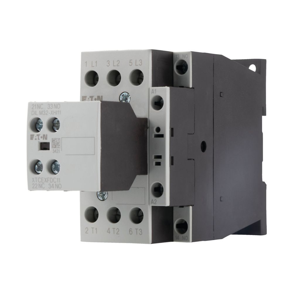 Bild von Eaton Electric GmbH Leistungsschütz 2S/1OE 15kW/400V AC DILM32-21 RDC (277338)