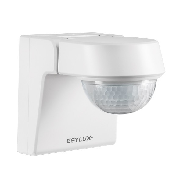 Bild von ESYLUX EM10025372 Decke, Wand, Aufputz Bewegungsmelder 230° Weiß IP55, IK07