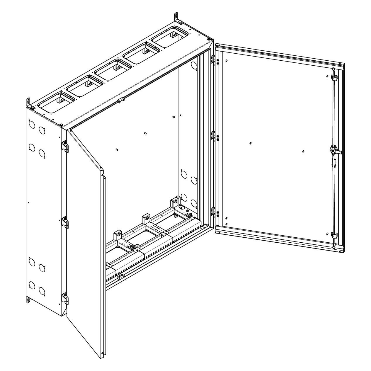 Bild von ABN NT59E, Serverschrank Zubehör, Weiss