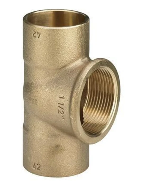 Bild von Viega, Zubehör Sanitärinstallation, 94130 G – te weiblich 94130 G Durchmesser 15 x 1/2x15 mm Bronze