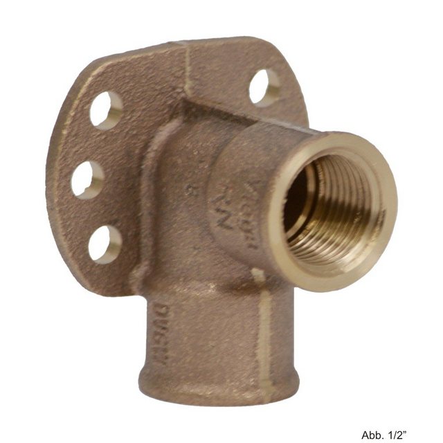 Bild von Viega Wasserrohr Viega Wandscheibe aus Rotguss, Modell 3471, Rotguss, Rp 1/2