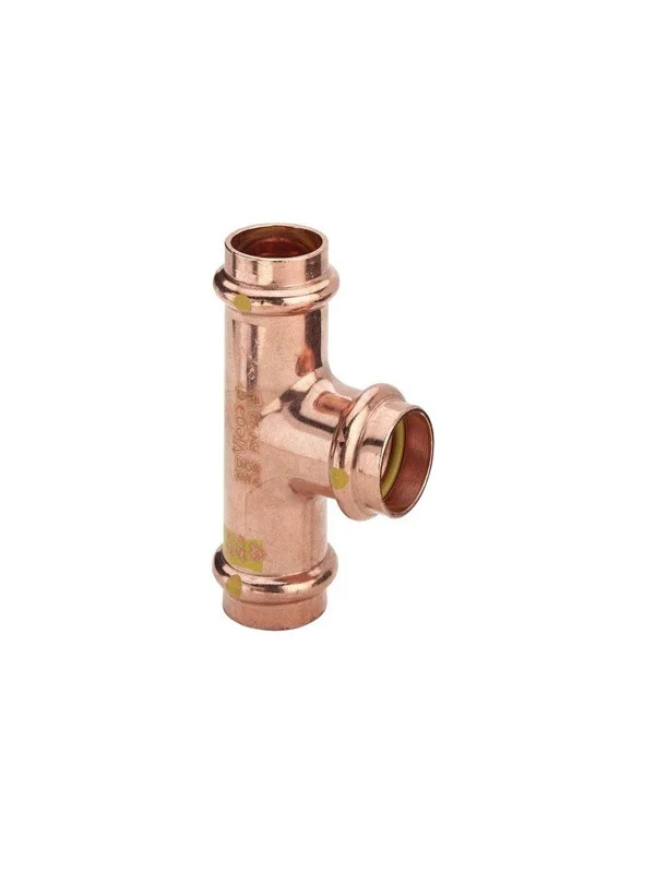 Bild von Viega, Rohrverbindungstechnik, Copper tee 18x18x18mm with seal - 345945