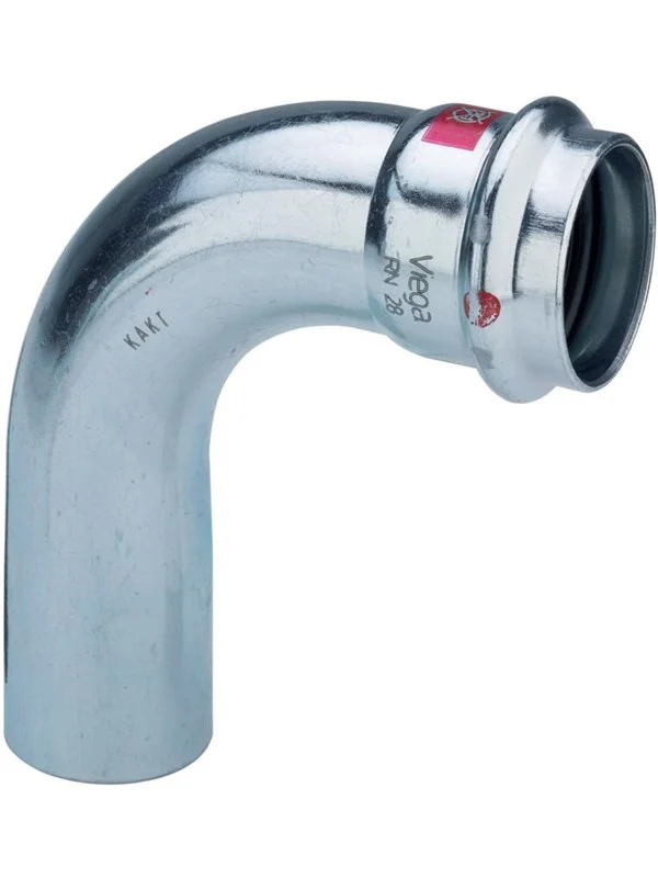 Bild von Viega, Rohrverbindungstechnik, 1116.1 – Kurve 90 Grad Prestabo 1116.1 Durchmesser 54 mm Stahl