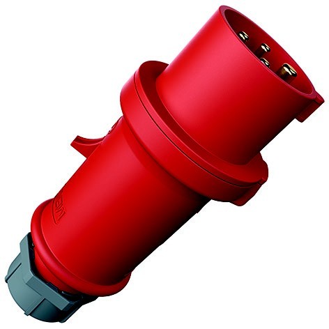 Bild von MENNEKES Elektrotechnik GmbH & Co. KG Stecker StarTOP 16A 4p 6h 400V IP44 952 (952)