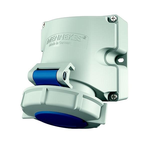 Bild von MENNEKES Elektrotechnik GmbH & Co. KG Wanddose TwinCONTACT 16A3p6h230V IP67 (9105)