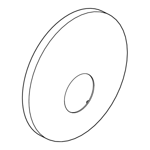Bild von Ideal Standard Rosette für Brausearmatur Chrom A960623AA