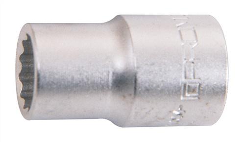 Bild von PROMAT Steckschlüssel PROMAT Steckschlüsseleinsatz 1/2 Zoll 12-kant Schlüsselweite 21 mm