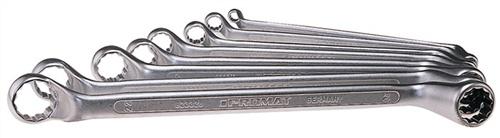 Bild von PROMAT Ringschlüssel PROMAT Doppelringschlüsselsatz 10-teilig Schlüsselweite 6 - 27 mm