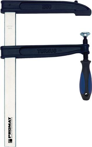 Bild von Tiefspannschraubzwinge Spann-W.800mm, A.200mm 3K-Griff 35x11mm PROMAT
