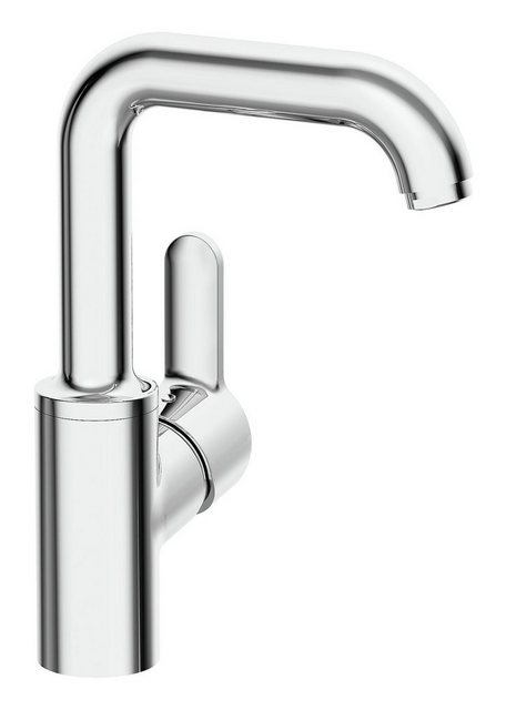 Bild von Hansa Hansaprimo Waschtischarmatur, seitenbedient, ohne Ablaufgarnitur, mit Sicherungseinrichtung, schwenkbar, Ausladung: 142 mm, 49552203