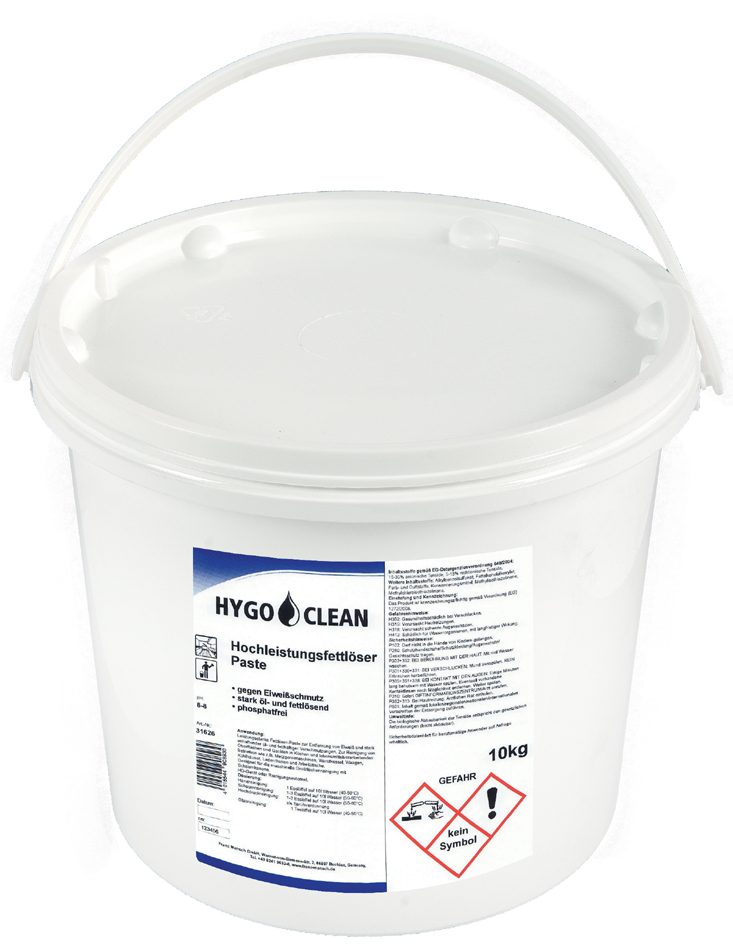 Bild von HYGOCLEAN Hochleistungs-Fettlöserpaste, 10 kg Eimer
