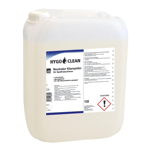 Bild von HygoClean Klarspüler neutral für Spülmaschinen 10l