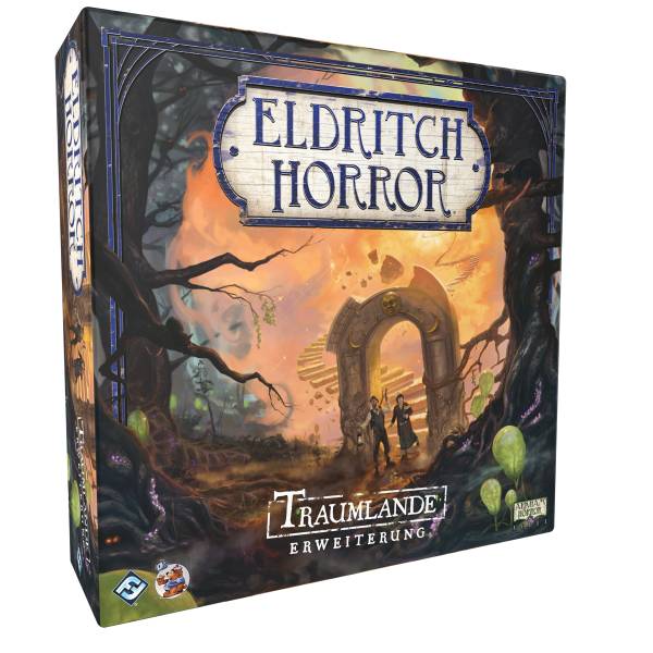 Bild von Fantasy Flight Games, Eldritch Horror – Traumlande, Erweiterung, Expertenspiel, Strategiespiel, 1-8 Spieler, Ab 14+ Jahren, 120+ Minuten, Deutsch