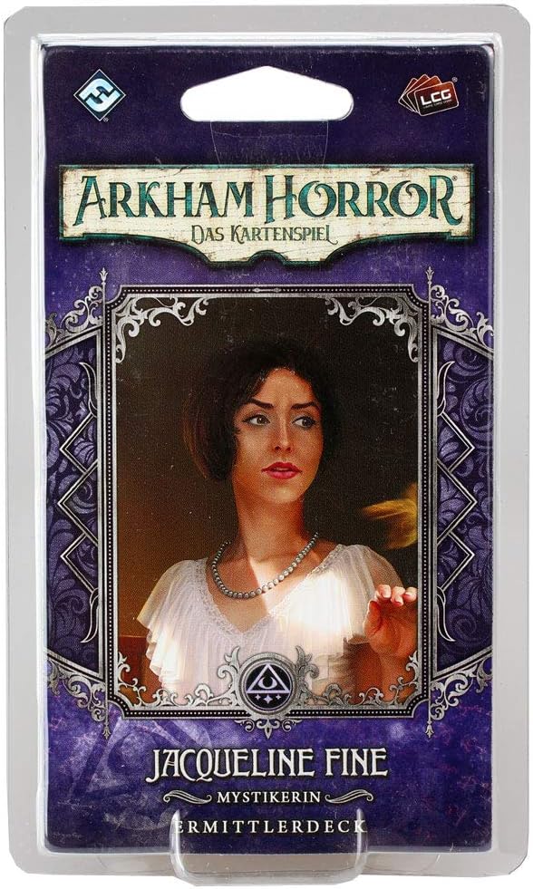 Bild von Fantasy Flight Games, Arkham Horror: LCG – Jacqueline Fine, Erweiterung, Expertenspiel, Kartenspiel, 1-4 Spieler, Ab 14+ Jahren, 45+ Minuten, Deutsch