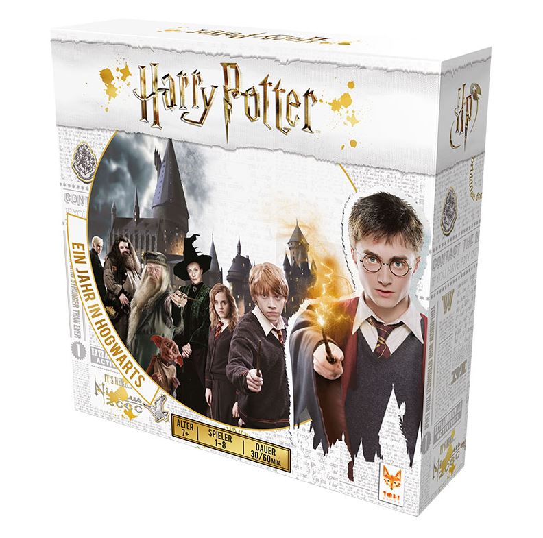 Bild von Harry Potter Ein Jahr in Hogwarts (Deutsch) Brettspiel Familienspiel Kinderspiele